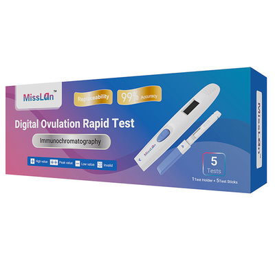 O CE aprovou o teste rápido da ovulação de Digitas para o uso da casa com accurancy alto