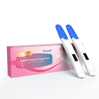 Teste eletrônico Kit Vitro Qualitative Detection de Digitas HCG da gravidez do CE
