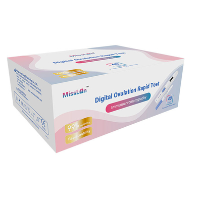 Teste rápido para fêmeas, jogo rápido exato da ovulação de Misslan Digital do teste 40T mais de 99%
