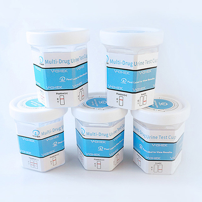 Análise à urina plástica descartável Kit Saliva Cup Container DC124 do hospital de BUP