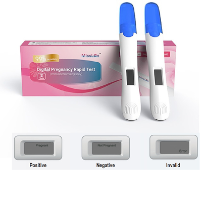 Verificador da gravidez de Digitas do teste de gravidez da urina de Digitas do CE de FDA 510k