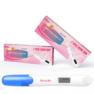 Teste de gravidez da urina de FDA 510k Digitas com a vara rápida do teste de gravidez de Digitas do resultado