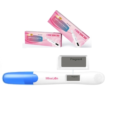 Midstream do teste de gravidez de FDA 510k Digitas do CE para o resultado da análise rápido