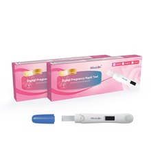 Teste Kit Individual Pouch de Digitas HCG da precisão do ODM 99,9% + caixa de cor