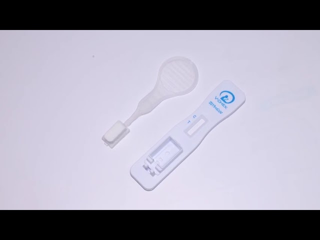 vídeos da empresa sobre 2019-nCoV Ag Saliva Rapid Test Card lollipop test